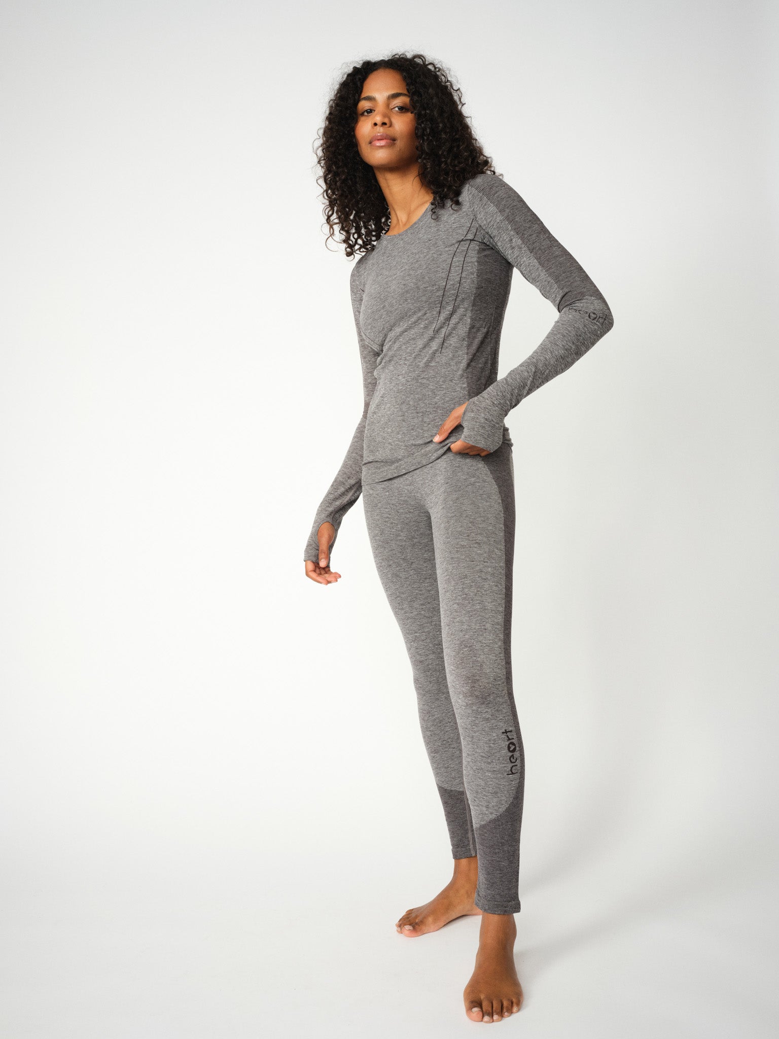 Modelshot / Grey Melange / Detail